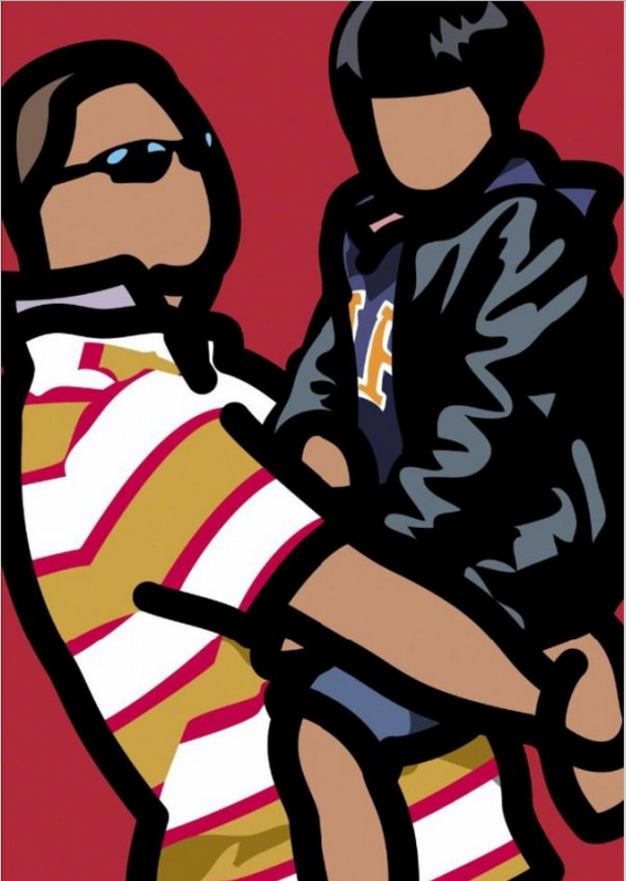 Tourist with Child, 2014