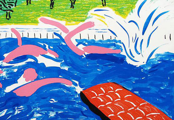 David Hockney Afternoon Swimming