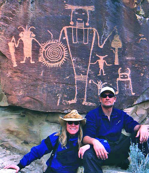 Anne Chapman - Galerie Maximillian Aspen Staff - Petroglyphs on the Yampa