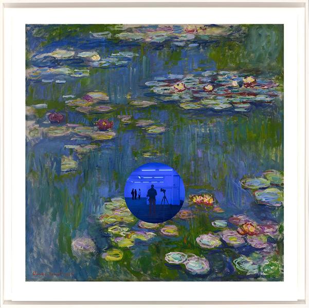 Gazing Ball (Monet Water Lilies), 2017