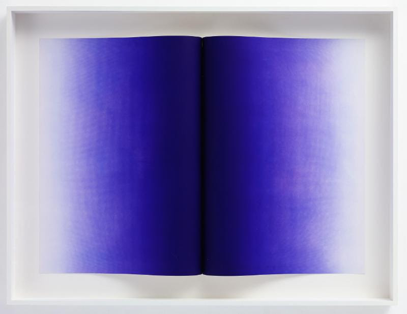 Folds, blue variant, 2014