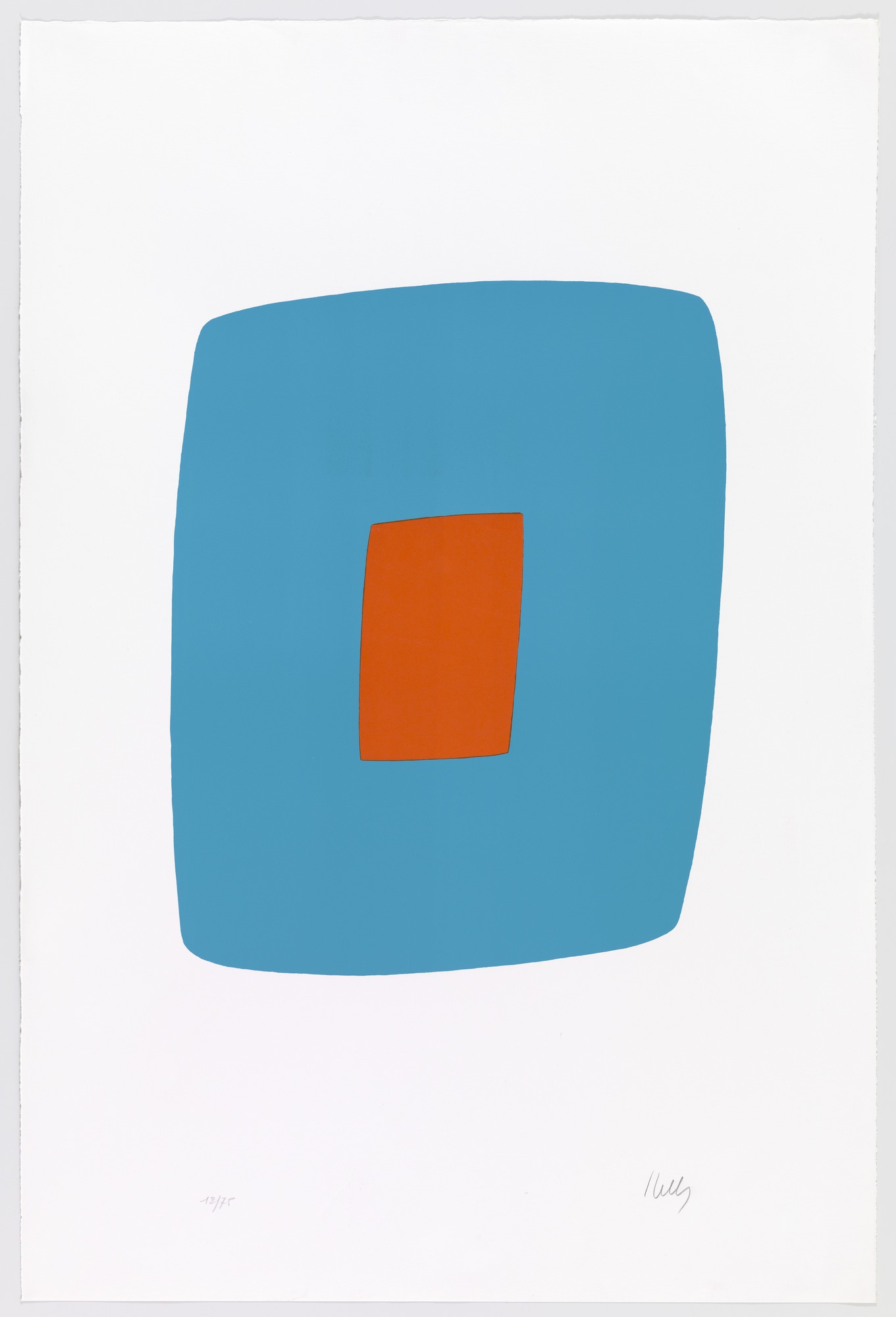 Light Blue with Orange, 1964-65