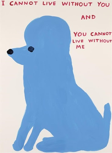 I Cannot Live Without You, 2019 Screenprint 30 x 22 in.