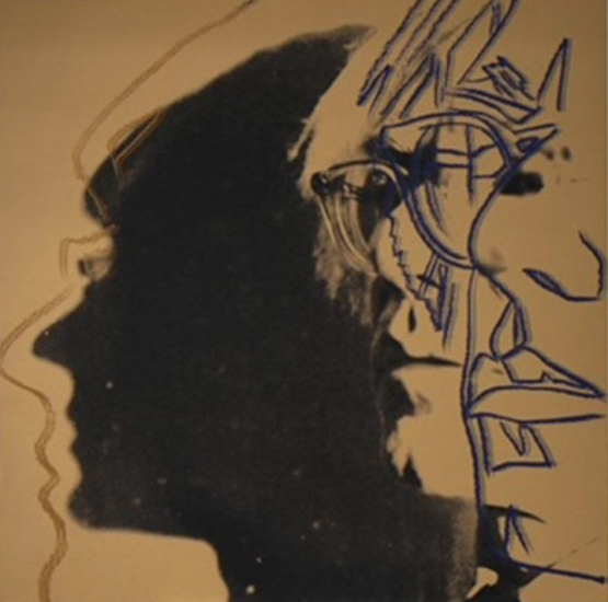 Andy Warhol (American, 1928-1987) The Shadow, 1981 Silkscreen 38 x 38 in.